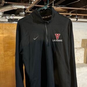 Nike Black Lacrosse Quarter-Zip Pullover